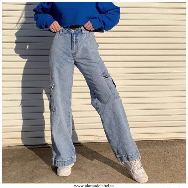 Guess Originals cargo jeans in tan wash | ASOS